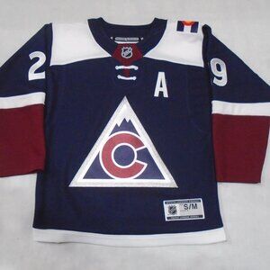 Nathan MacKinnon Colorado Avalanche Alternate NHL Player Jersey Youth S/M